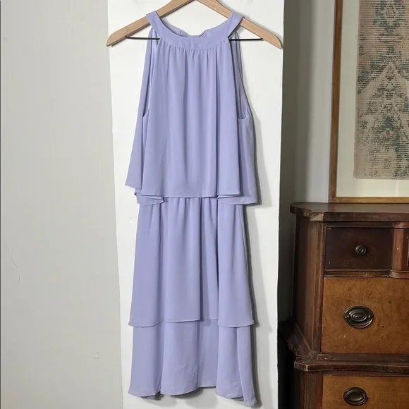 Lavender Sleeveless Dress - Picture 1 of 10